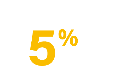 平日の木曜日は、店頭表示価格より5%OFF