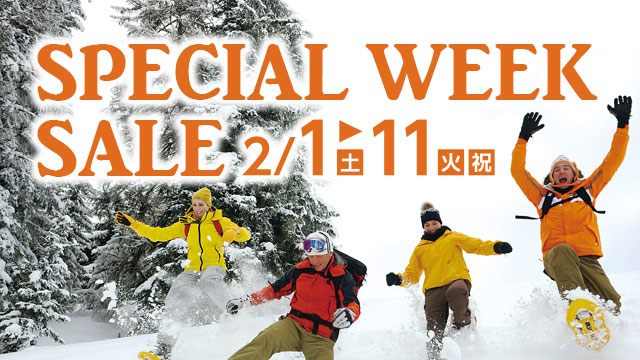 GOOD OPEN AIRS myX '19-'20秋冬モデル、最終クリアランス　SPECIAL WEEK SALE 2/1(土)～11(火・祝)　詳しくはこちら