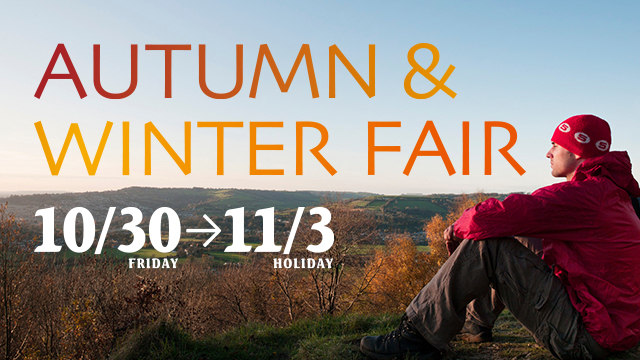 10月30日(金)～11月3日(祝・火) AUTUMN & WINTER FAIR 開催