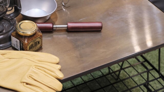 フィールドラック　天板　真鍮　ブラス　未使用品 フィールドラック 天板 真鍮 ブラス 未使用品