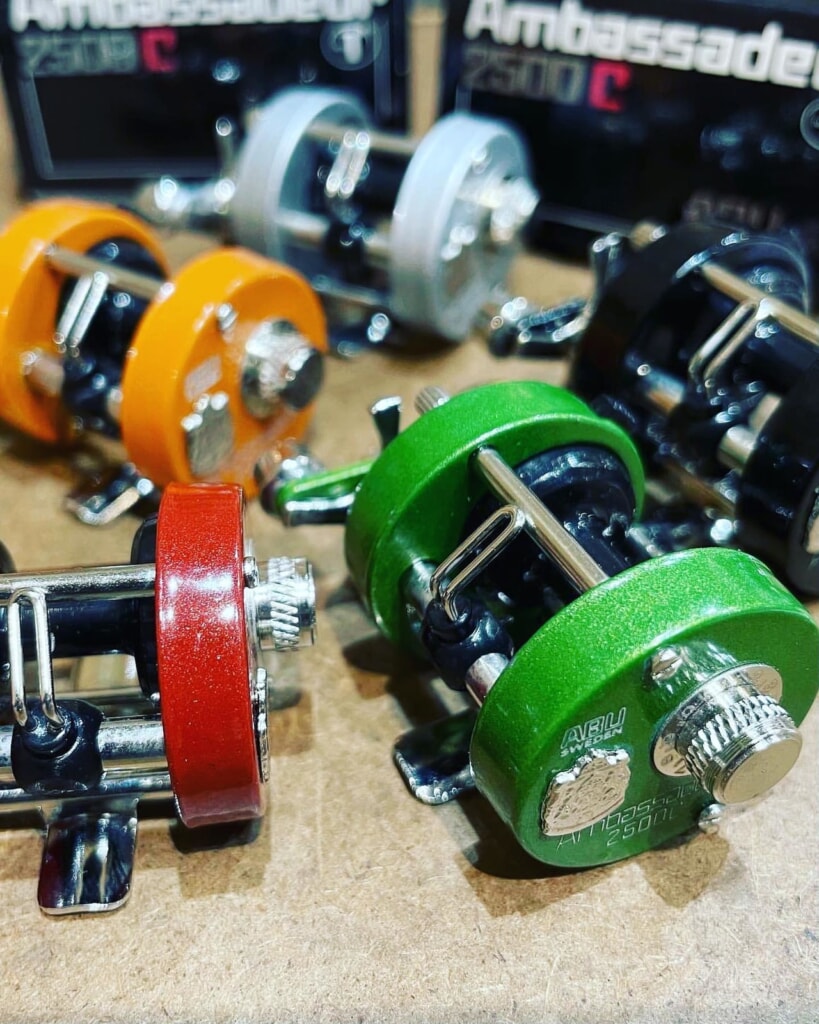 アブ100th アンバサダー 2500c レッド アブ100周年 abu アンバサダー